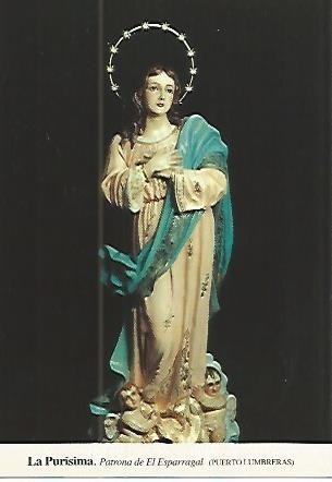Postal 53738: LA PURISIMA. El Esparragal Murcia