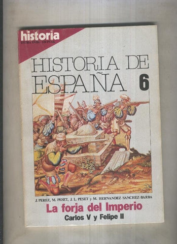Historia 16: Historia de España numero 06 (numerado 2 en trasera)