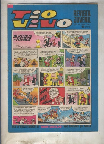 Tio Vivo segunda epoca numero 0566 (numerado 1 en trasera)