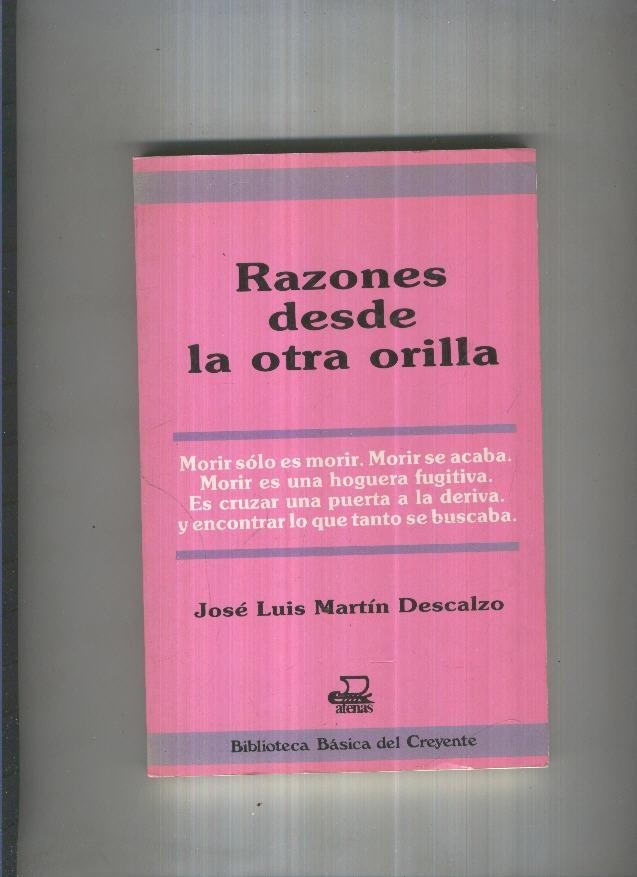 Razones desde la otra orilla ( cuaderno de apuntes V )