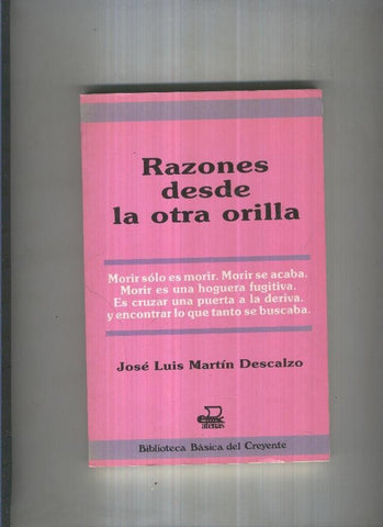 Razones desde la otra orilla ( cuaderno de apuntes V )