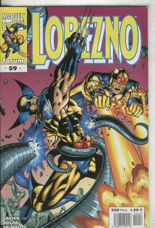 Lobezno volumen 2 numero 59