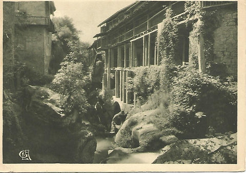 Postal 51225: AIX LES BAINS - Molinos y cascada