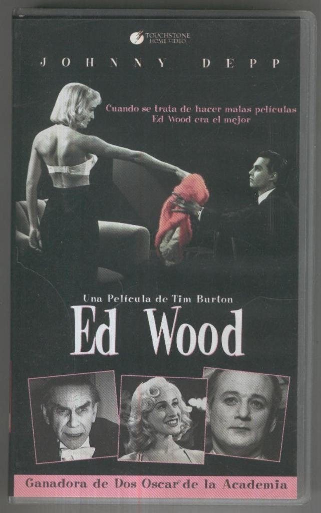 VHS Cine: ED WOOD - Tim Burton