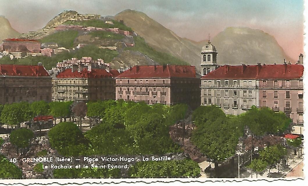 Postal 51320: GRENOBLE - Plaza Victor Hugo
