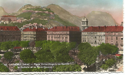 Postal 51320: GRENOBLE - Plaza Victor Hugo