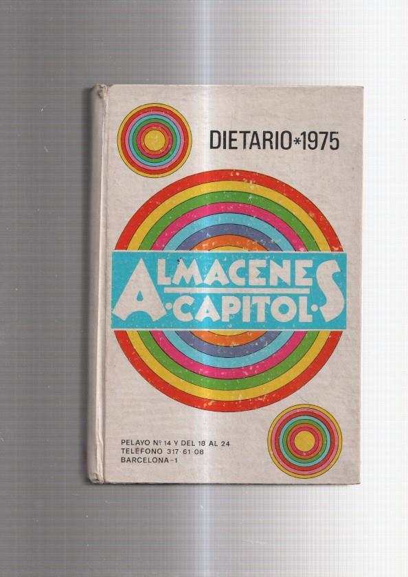 Dietario 1975. Almacenes Capitol