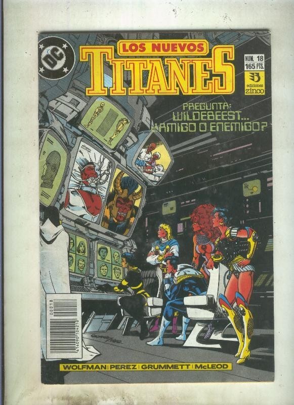 Nuevos Titanes volumen 2 numero 18