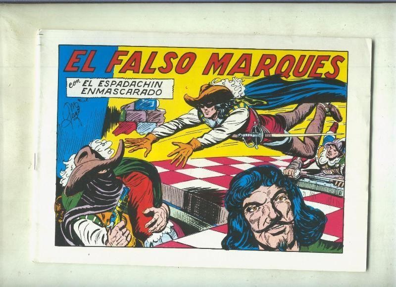 El Espadachin Enmascarado tres en uno numero 50: El falso Marques