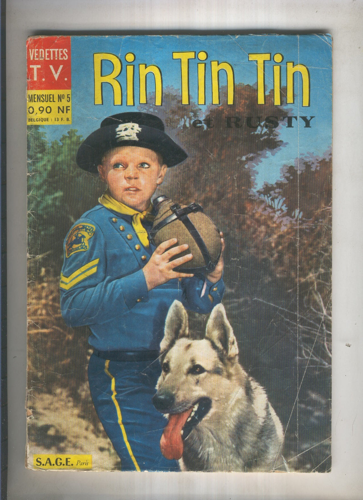 RIN TIN TIN ET RUSTY Numero 005: La mere de Ohara se Marie