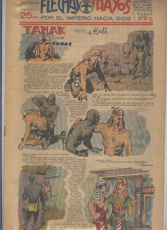Flechas y Pelayos numero 065 del  3.marzo.1941