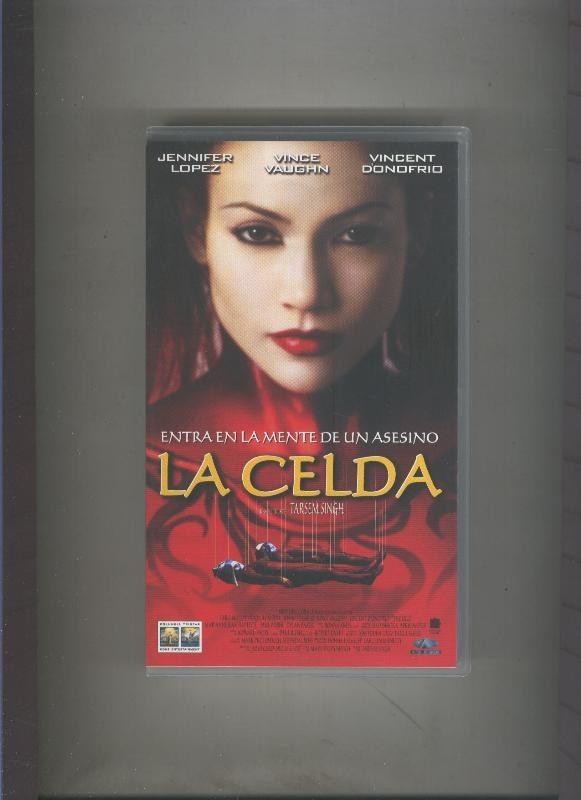 Video VHS: La celda (Jennifer Lopez-Vince Vaugh)
