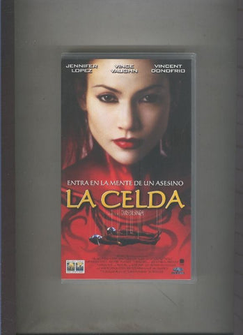 Video VHS: La celda (Jennifer Lopez-Vince Vaugh)