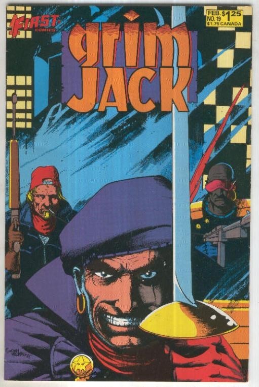 GRIMJACK, Vol.1 No.19: Trade Wars, Maelstorm (First Comics 1986)