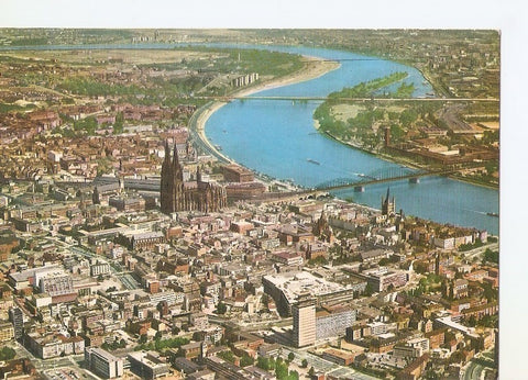 Postal 035641 : Koln Am Rhein. Dom Severinsbrucke Opernhaus