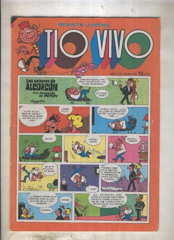 Tio Vivo segunda epoca numero 0778 (numerado 2 en trasera)
