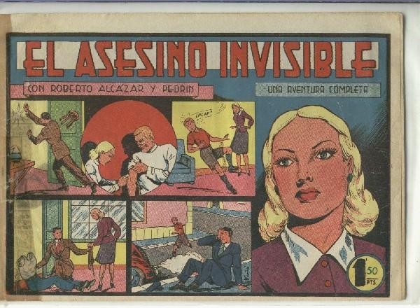 Roberto Alcazar numero 0196: el asesino invisible