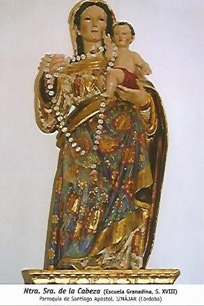 POSTAL 54124: Nuestra Señora de la Cabeza (s. XVIII). Iznajar. Cordoba