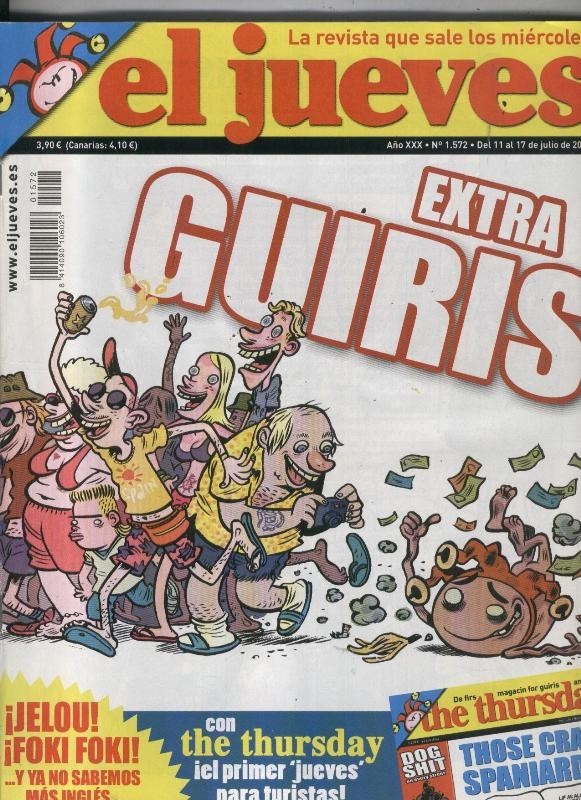 El Jueves revista semanal numero 1572