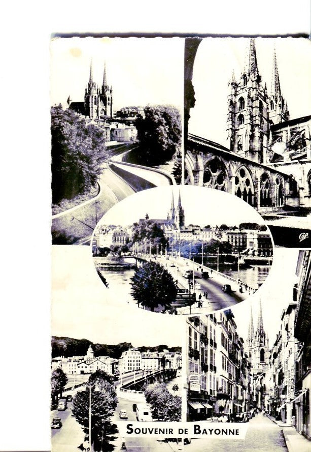 Postal 16339: Bayonne- Catedral Boulevard Puente Saint Esprit.