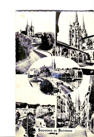 Postal 16339: Bayonne- Catedral Boulevard Puente Saint Esprit.