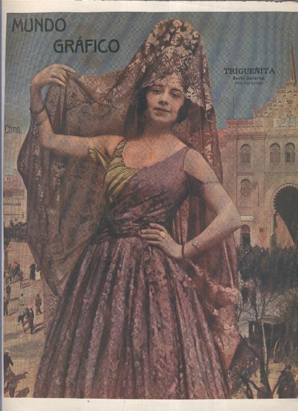 Lamina 37: Trigueñita, gentil bailarina, foto Calvache