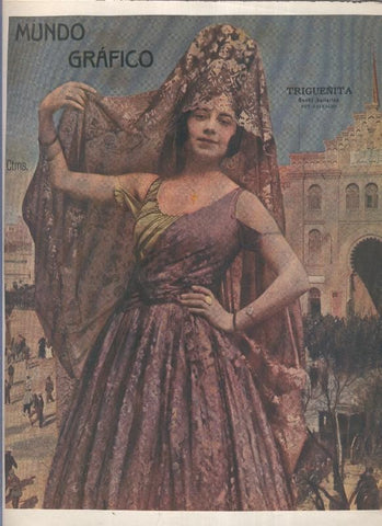 Lamina 37: Trigueñita, gentil bailarina, foto Calvache