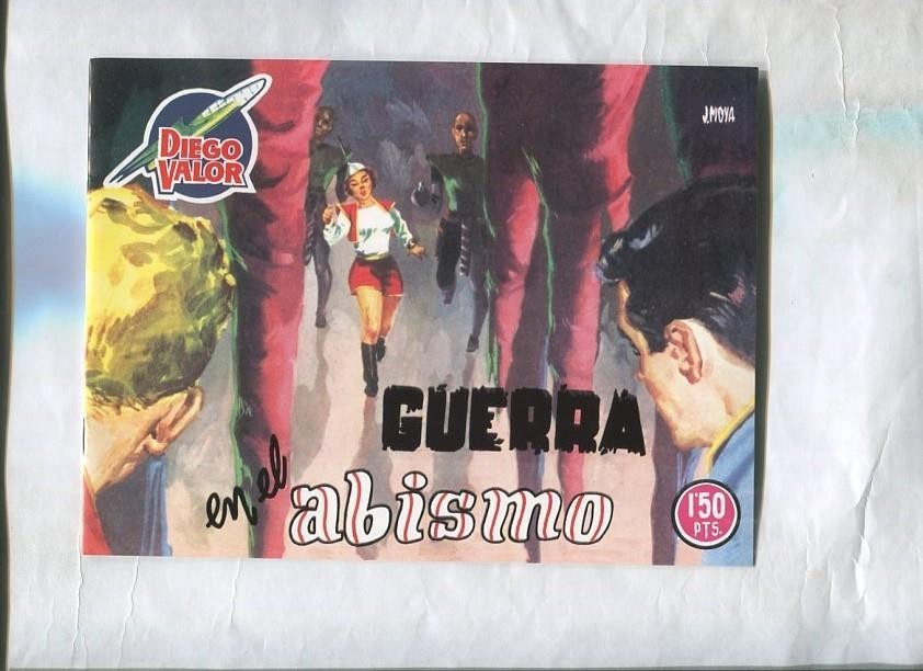 Facsimil: Diego Valor segunda serie numero 26: Guerra en el abismo