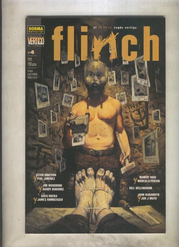 Coleccion Vertigo numero 158: Flinch numero 4