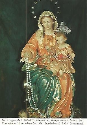 Postal 53641: LA VIRGEN DEL ROSARIO. Baza Granada