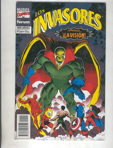 Los Invasores serie limitada numero 3: Vuestros jovenes veran visiones