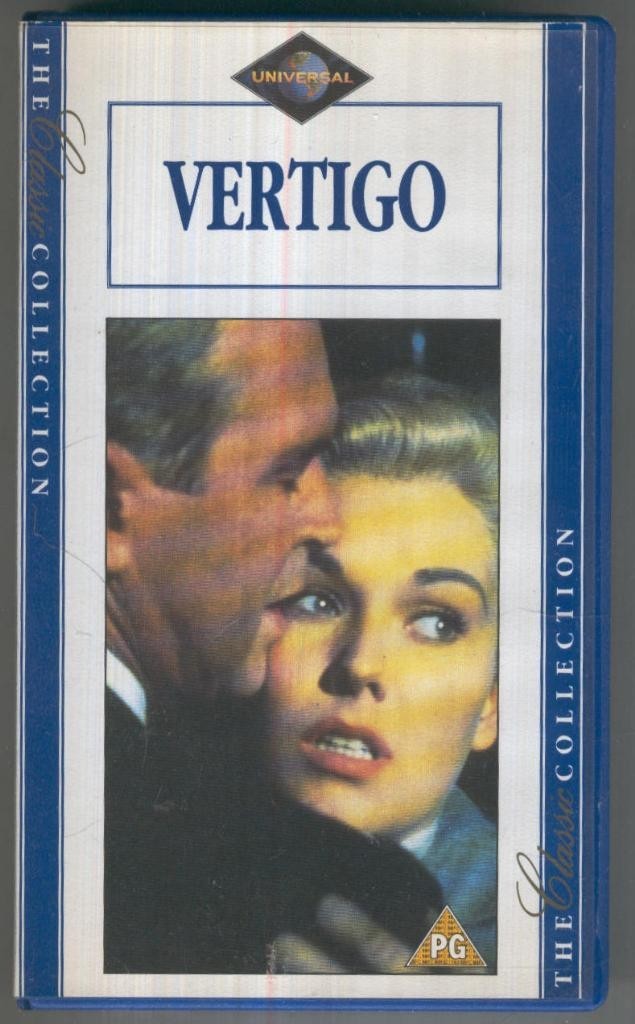 VHS Cine: VERTIGO - Alfred Hitchcock