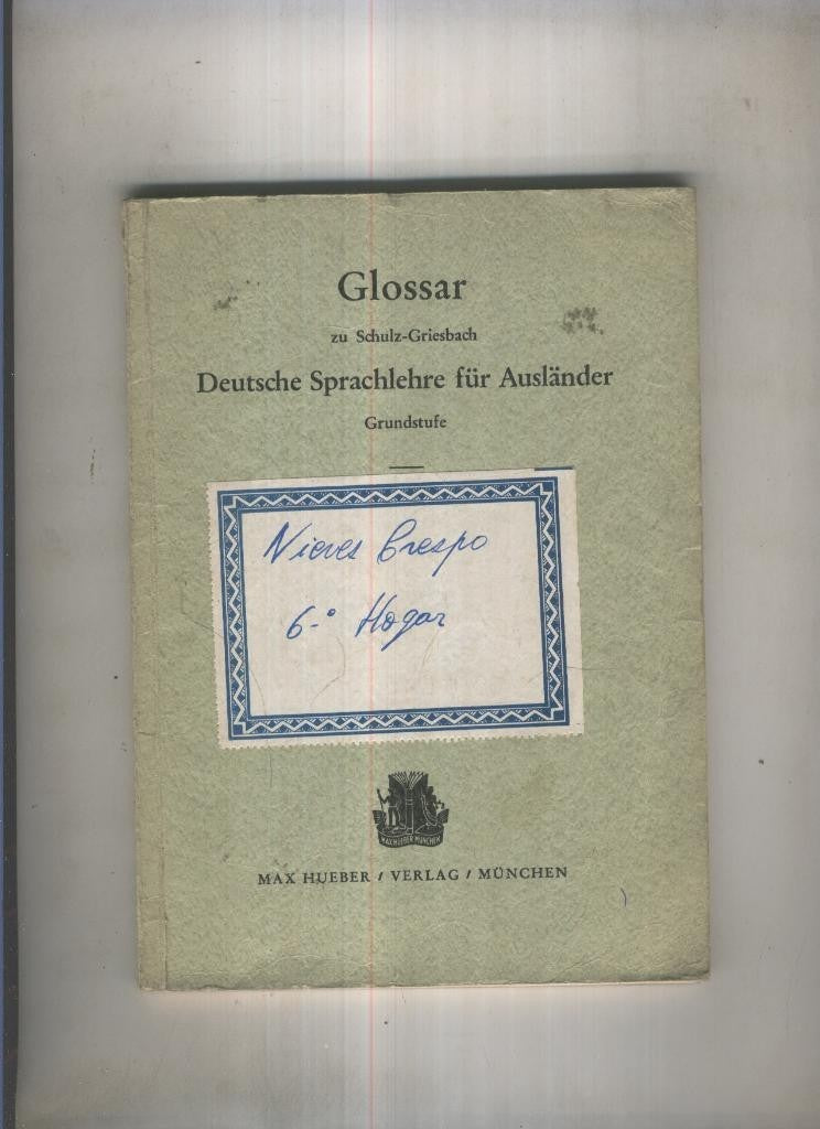 Glossar III.Deutsch-Italienisch-Spanisch