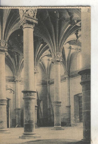 Postal B/N 0048 : Zaragoza: interior de la Lonja