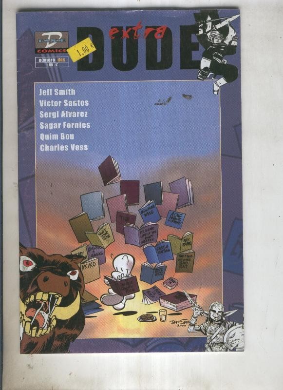 Extra Dude numero 02: Jeff Smith, Victor Santos, Qim Bou, etc