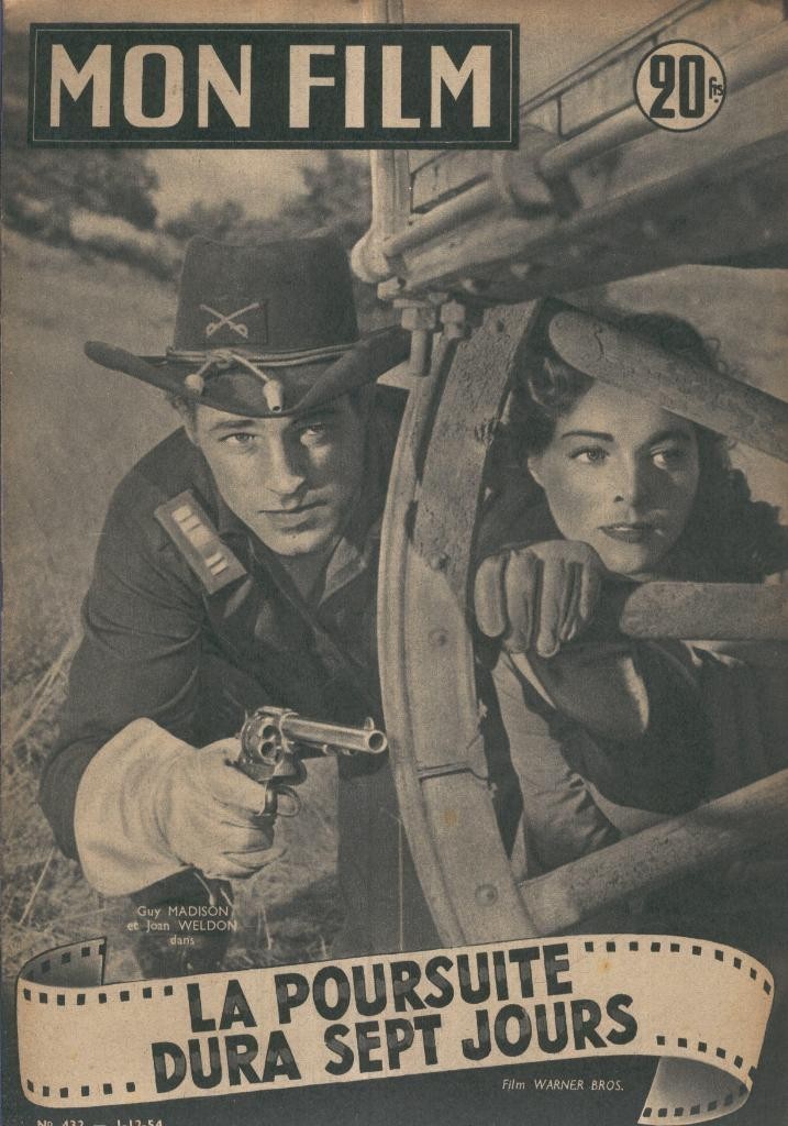 MON FILM Magazine, No.432: LA POURSITE DURA SEPT JOURS (1954)