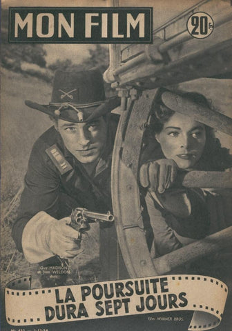 MON FILM Magazine, No.432: LA POURSITE DURA SEPT JOURS (1954)