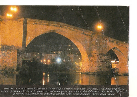 Postal 037709 : Puente romano de Ourense