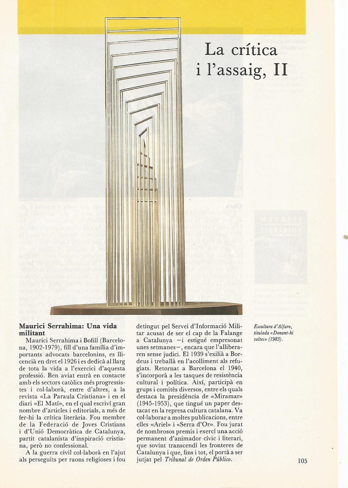 FASCICULO 0012: LA CRITICA I L ASSAIG II