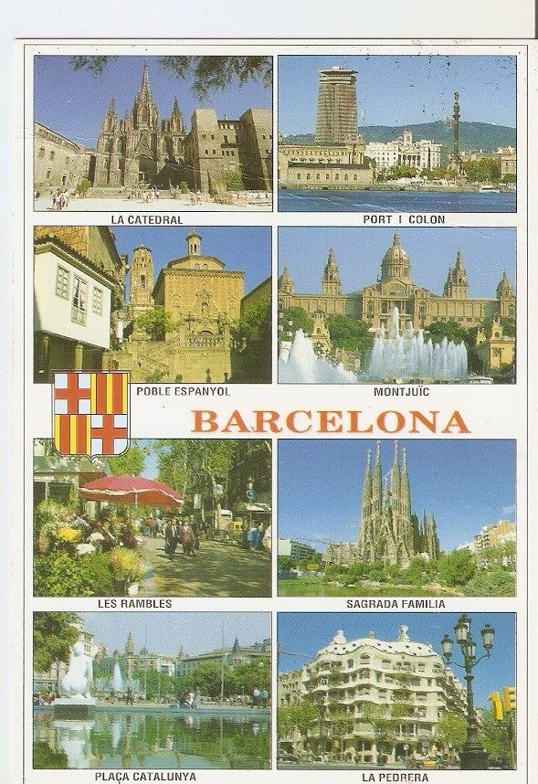 Postal 037098 : Barcelona. Diversos aspectos