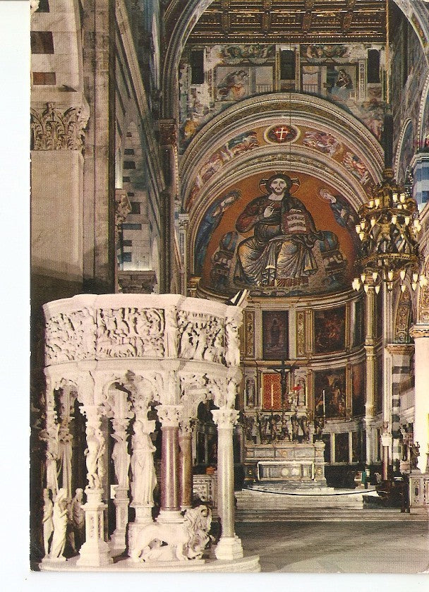 Postal 033307 : Pisa. Interno del Duomo