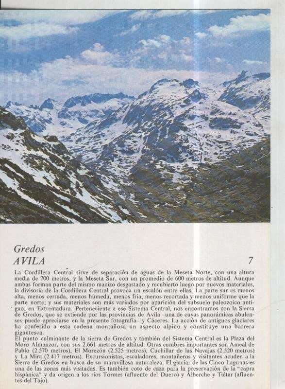 Laboratorio Emyfar S.L.: Imagen 007: Gredos en Avila