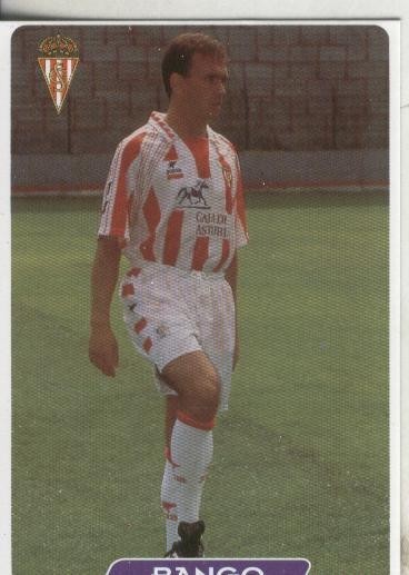 Cromos: Las fichas de la liga 95/96-Sporting: Bango