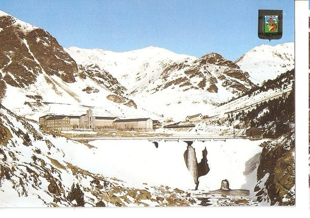 Postal 047595 : Nuria (Girona) Pirineu Catala. Vista general