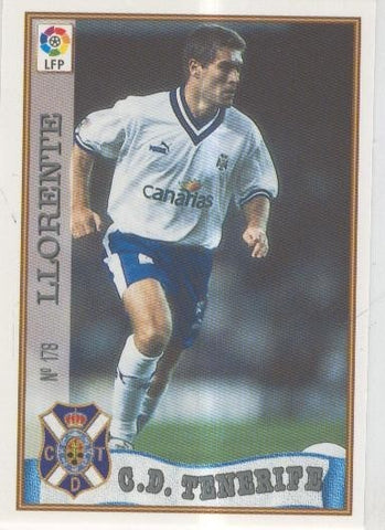 Cromo Liga 97/98: C.D.Tenerife numero 178: Llorente