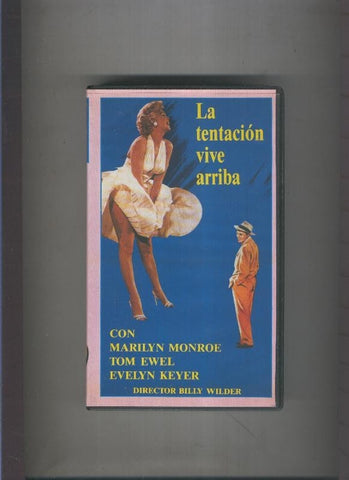 Video VHS: La tentacion vive arriba (Marilyn Monroe)