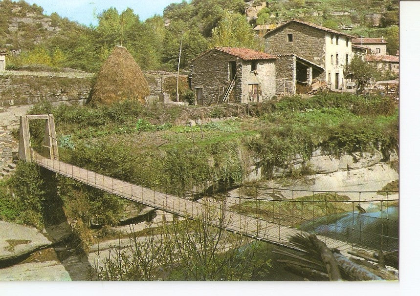 Postal 041034 : Rupit. Pont penjat