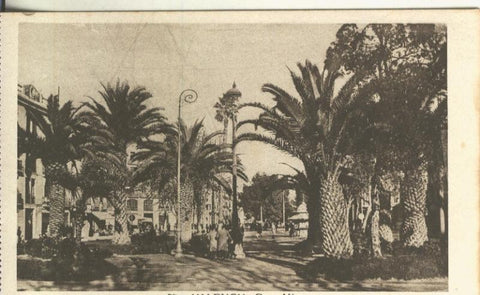 Postal B/N 0242 : Gran Via de Valencia