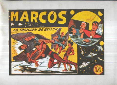 Facsimil: Marcos de Manuel Gago numero 04: La traicion de Bellini