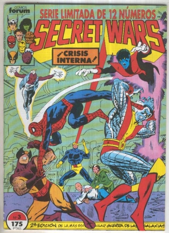Secret Wars numero 03: Tempestad externa